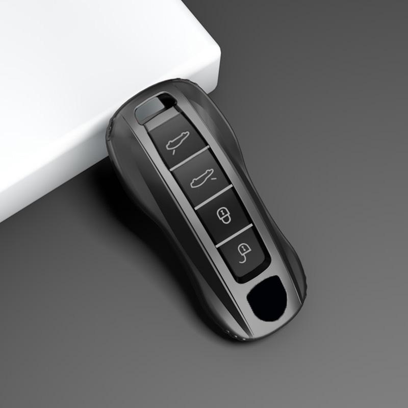 Чехол для дистанционного ключа автомобиля из ТПУ, защитный чехол для брелока Porsche Cayenne Panamera Macan 911 958 Lepin 718 996 971 9YA 986 Boxster