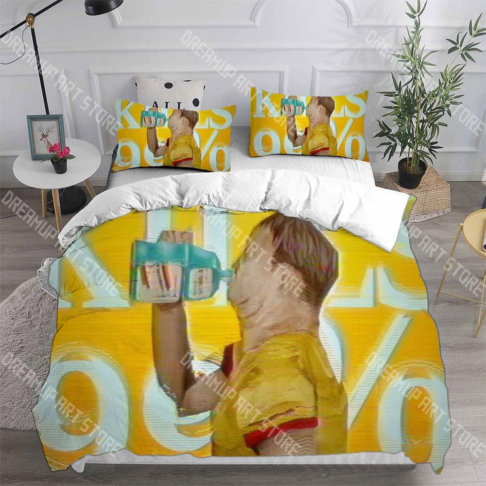 Fashion Game Mouthwashing  Bedding Set Single Twin Full Queen King Size Bed Set Kids Bedroom Duvetcover Sets Bed Sheet Set
