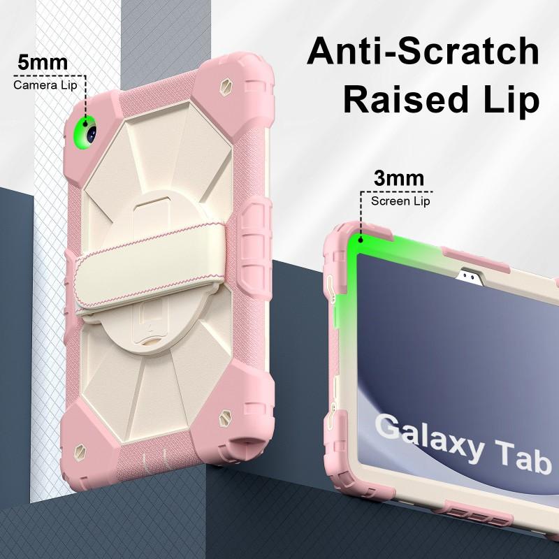 Shockproof Full Cover Tablet Case With Shoulder Strap MatePad 11 A9 Plus Silicone Protective Shell Stand Function