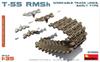 Miniart 1/35 scale Soviet T-55 RMSh Track Set Early Model, Articulated MA37050