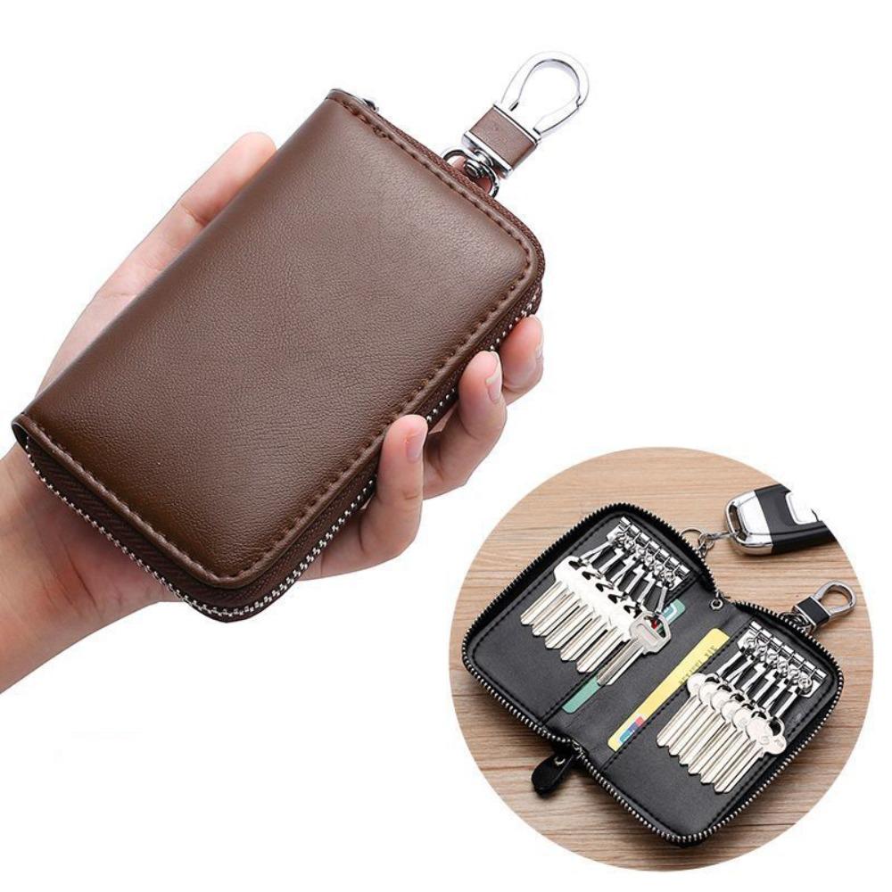 Waterproof Car Key Wallet Portable Key Storage Pouch Lightweight Key Organizer Business Use