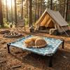 Moisture Proof Pet Camping Bed Non-Slip Cat Sofa Bed Durable Elevated Pet Bed  Indoor Outdoor