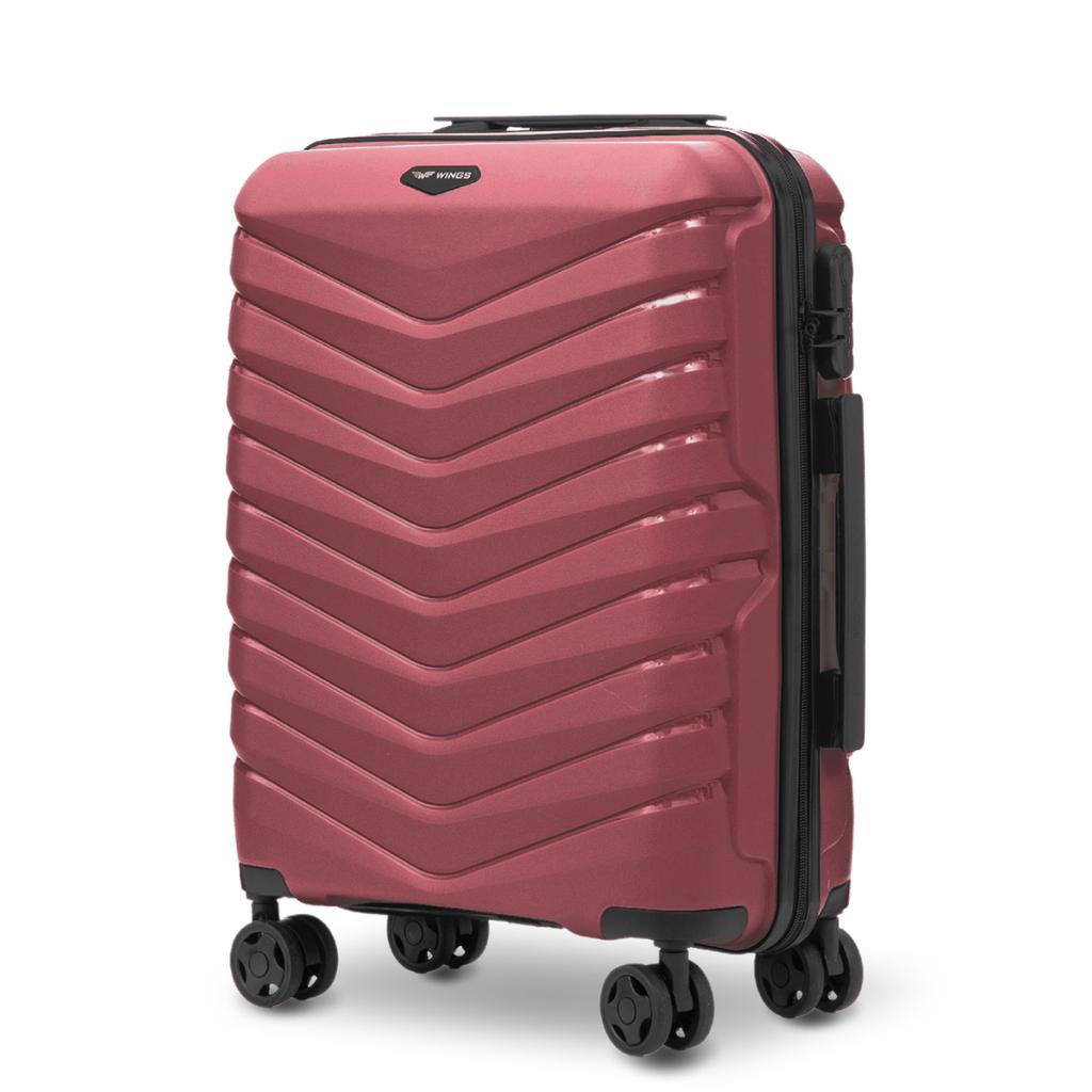 Wings Phoenix 2.0 Polypropylene 20" Wine Red Cabin Suitcase