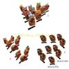 49MD 10 Pieces Capybara Hair Clip with Spring Designs Practical Hair Accessory Hairpin for Animal Lover Fun and Stylish