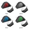 Accessories F1 Style Sporty Triangle Brake Signal Lamp Stop Light Third Brake Lamp Rear Fog Light