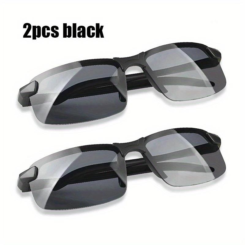 1/2/4/8Pcs Night Vision Men Women Sunglasses Day Night Driving Eyewear Outdoor Sports PC Frame Women Fashion Sun Glasses