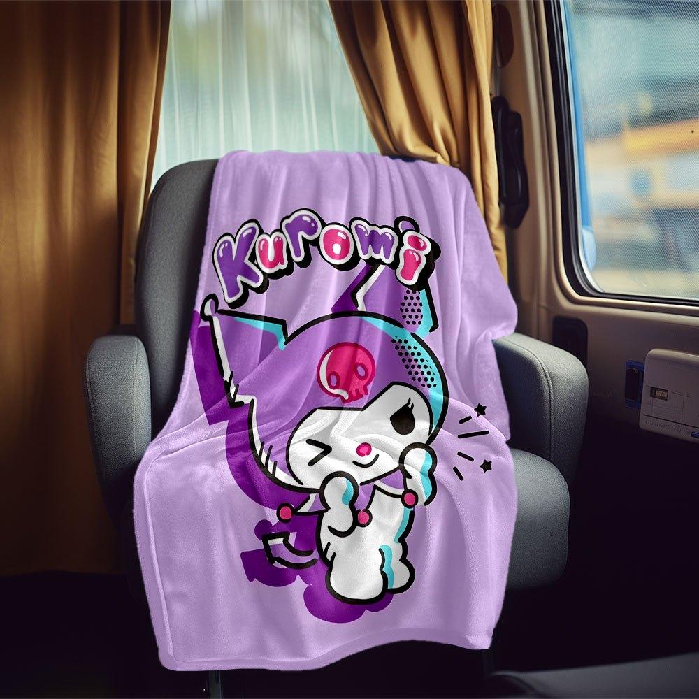 Kuromi Rv Blanket Soft Lightweight And Cozy For All Seasons Perfect For Travel Camping Picnics Sofa Rv Bed Living Room And Ideal Gift For Friends And