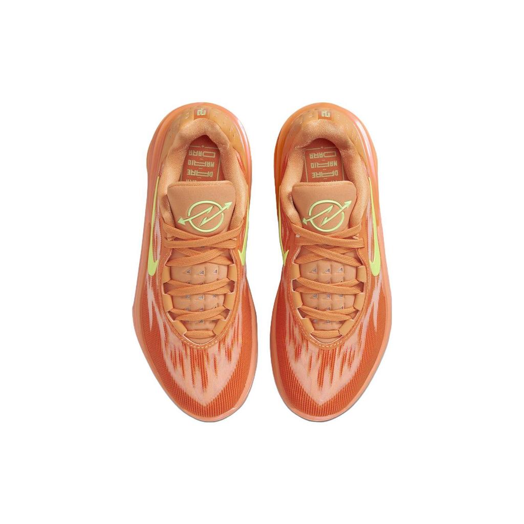 Nike Эйр Зум GT. Кроссовки для баскетбола женские, нескользящие, низкие, 'Arike Ogunbowale', оранжевые FQ8704-800