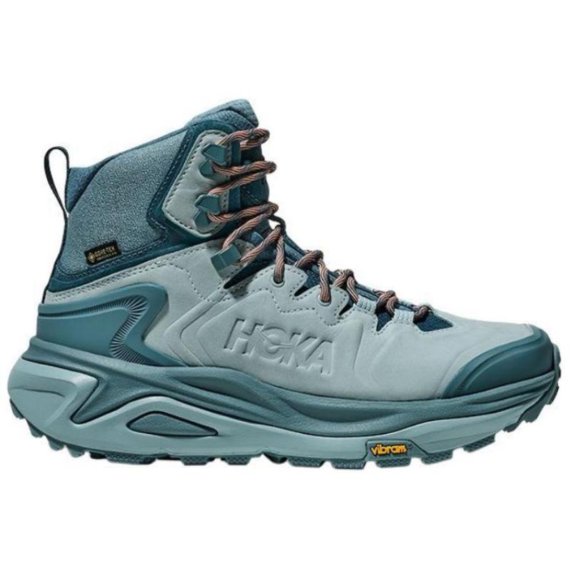HOKA One One Kaha 3 Антискользящие износостойкие ботинки для треккинга средней высоты Женские синие кроссовки 1162531-MRZ