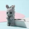 Cartoon Phone Pendant Creative Backpack Pendant Cute Plush Resin Rabbit Keychain  Bag Accessories