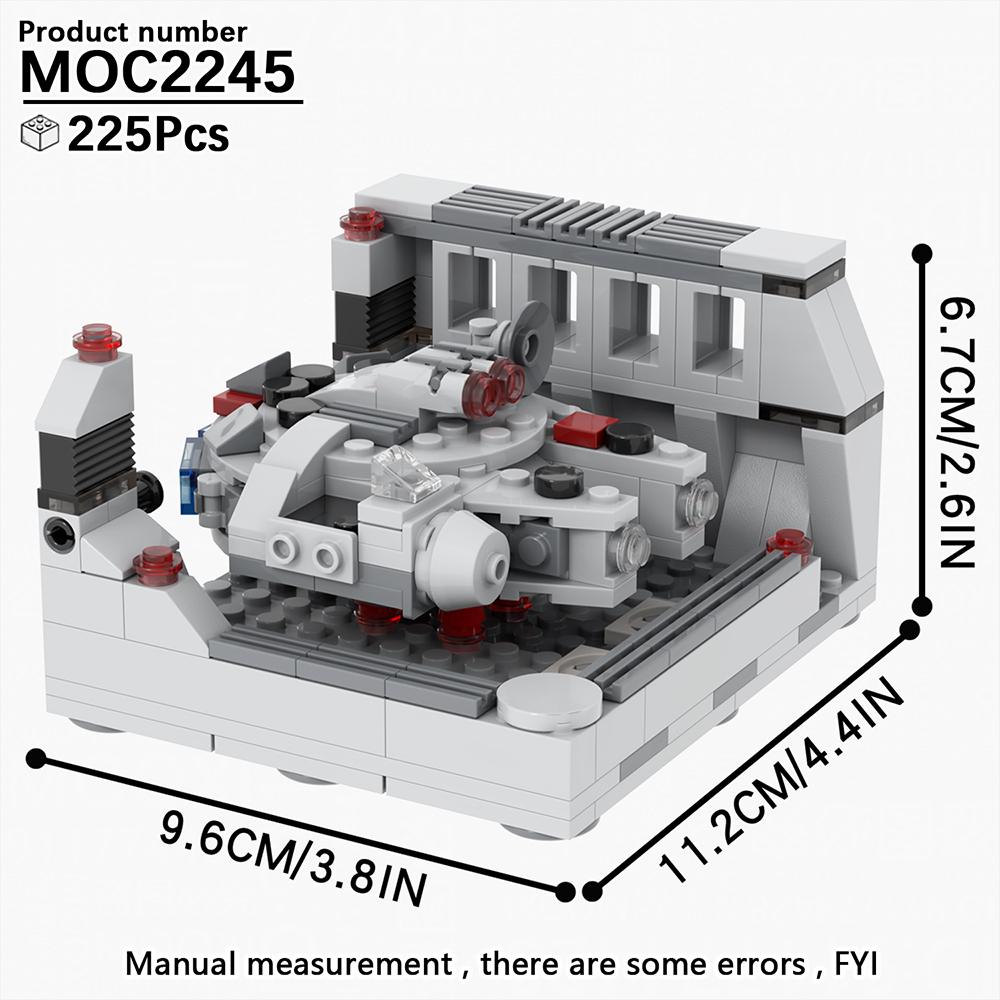 MOOXI Серия «Космические войны» Сценарная модель MOC Кирпич DIY Диорама Взрослые Детские Игрушки Набор строительных блоков Монтессори Подарки Украшение