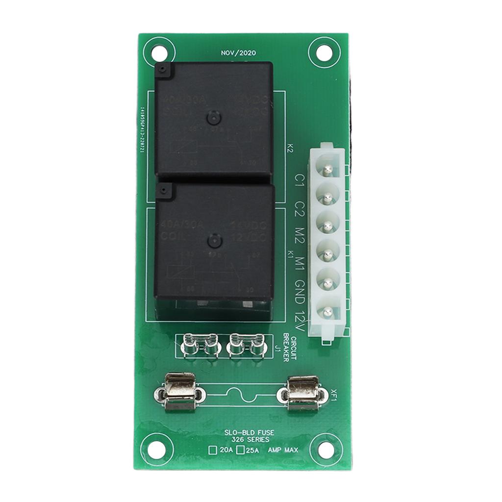 12V RV Power Gear Relay Control Board 14‑1130 High Performance 20 Amps Fuse for Fleetwood 246063