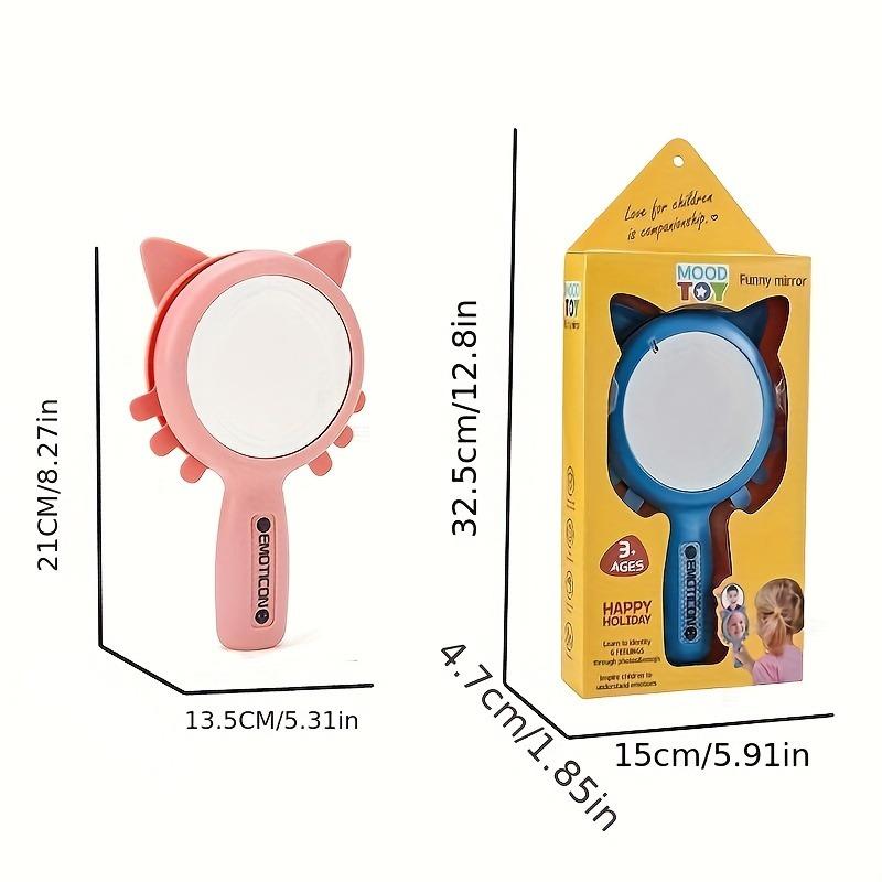 Детская эмоциональная имитация, зеркало для выражения, раннее образование, головоломка, развивающая карточка, 6, эмоциональная симуляция, обучающая игрушка для детей