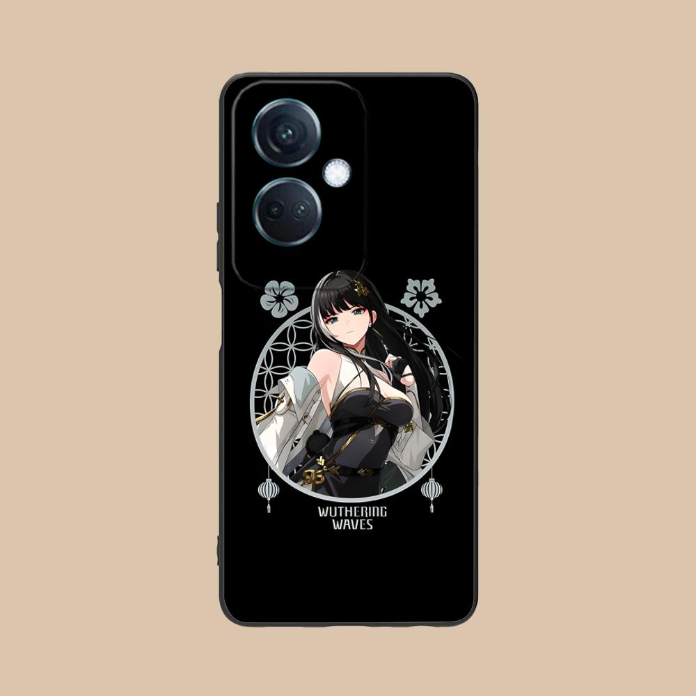 Wuthering Waves Baizhi Phone Case for OPPO Find X9 X8 X7 X6 X5 X3 X2 Plus s Pro Ultra Lite Soft TPU Shockproof Cover