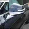 Rear Window Panel Sequ / Rearview Mirror Rubbing Strip Cover Trim ABS Carbon Fiber Accessories For Cadillac XT6  -