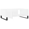 Coffee Table White 90x60x35 cm Wood Based Panel