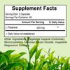 L-Theanine 200 mg, 120 Vegetarian Capsules Relax and Calm Support Supplement