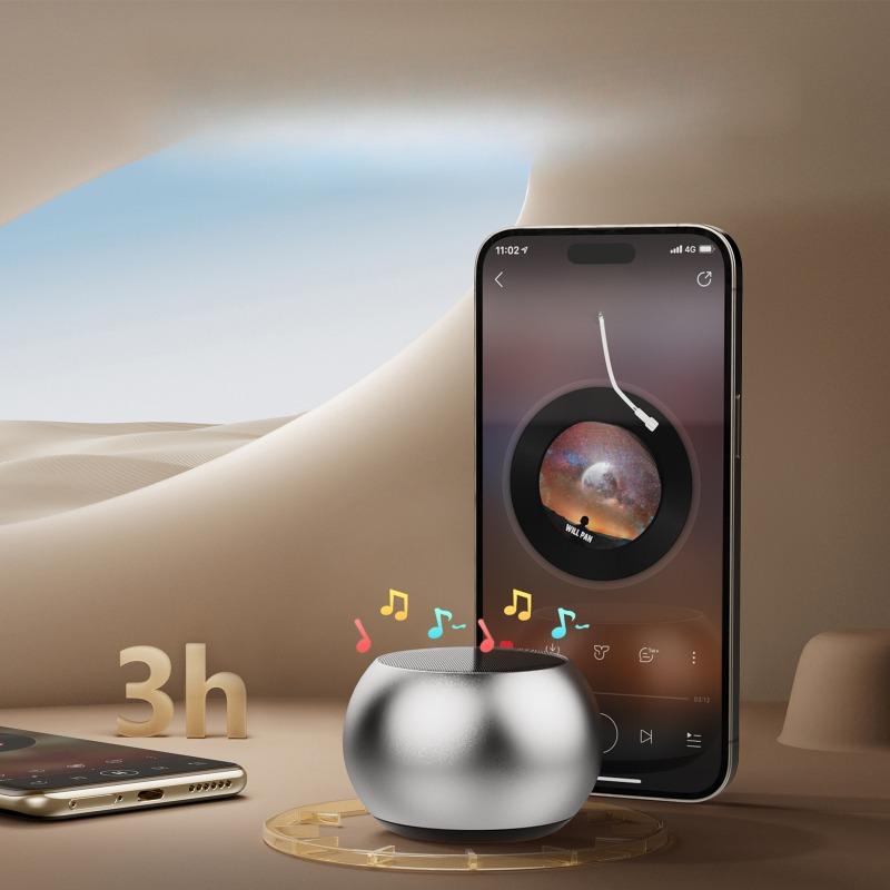 1 шт. Сабвуфер Маленькая стальная пушка Bluetooth Аудио Мини Портативный Подарок Маленький динамик Домашний Беспроводной Bluetooth Динамик