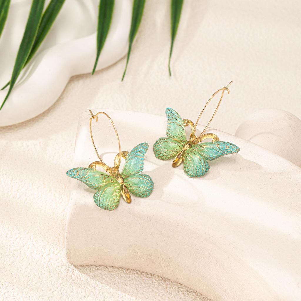 Colorful Butterfly Fairy Earrings: Cute, Unique Design for Daily Wear