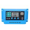 Photovoltaic Solar Charge Controller 12/24V Adaptive Low Self Consumption LCD Display PWM Solar Controller Solar Panel Regulator
