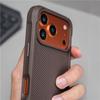 Магнитный чехол-сетка с плетением Magsafe для iPhone 17 16 Pro Max 17Pro 16Pro, роскошный, с металлической кнопкой, для беспроводной зарядки, противоударный
