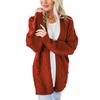 Fashionable Casual Knitted Sweater With Loose Long Sleeve Women Cardigan