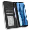 Retro Flip Cover for TCL 40 XE/40 X T601D/NxtPaper 5G Magnetic Stand Wallet Shell PU Leather Phone Case