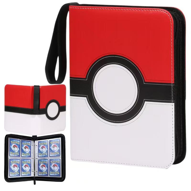 Pokémon Card Collection Book: 4-Grid & 9-Grid PU Game Album