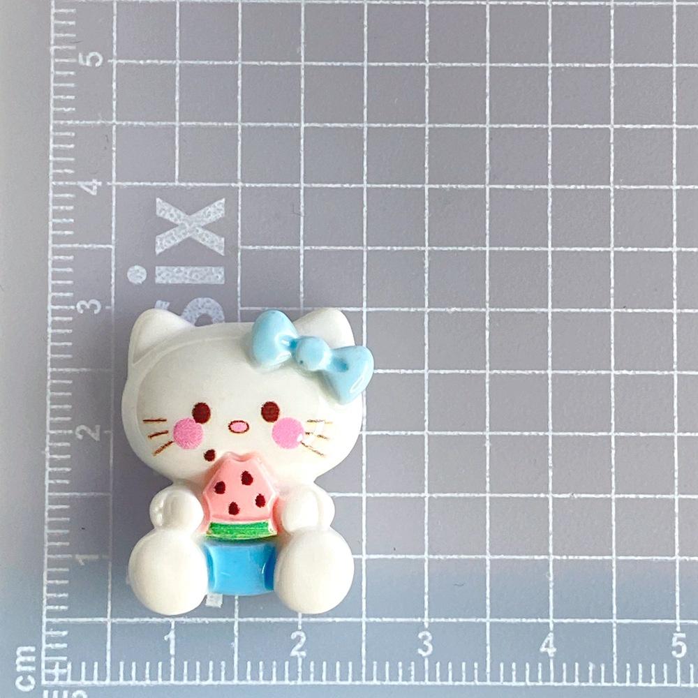 Милые мультяшные животные, смоляные аксессуары для DIY чехлов для телефонов и аксессуаров для волос
