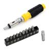 1/4 Inch Hex Screwdriver Bits Black Forward Reverse High-Carbon Steel Portable