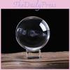 Stunning Laser Engraved Solar System Ball 3d Miniature Planets Sphere Glass Globe Decor