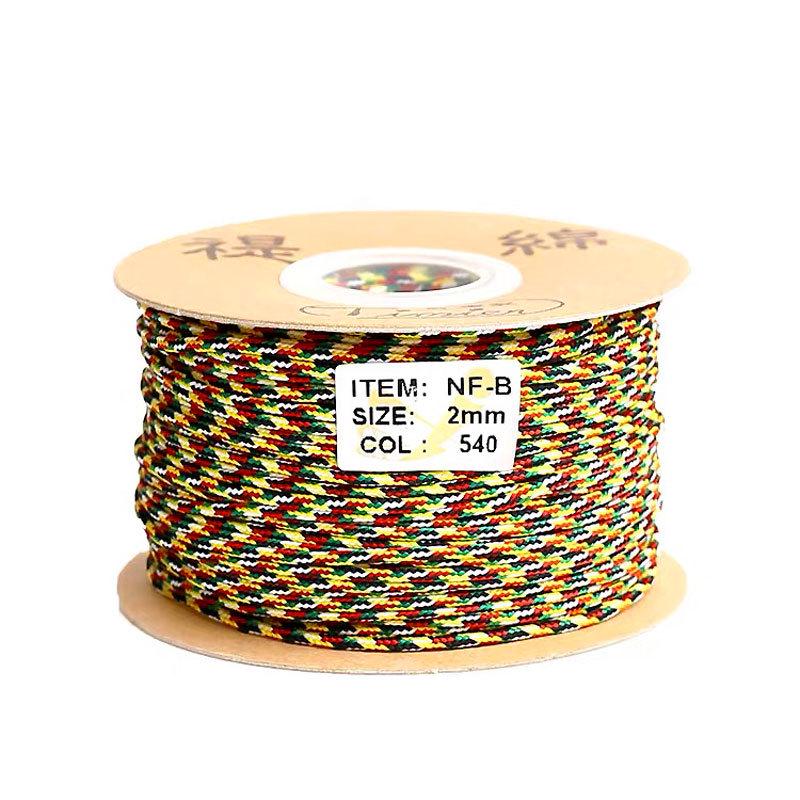 Пятицветный плетеный шнурок для браслета: Нить Ваджра из нефрита для Вэньвань, буддийских бусин, бодхи «Звезда и Луна» и бисерных нитей