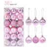 36pcs Christmas Balls Christmas Tree Ornaments Ball Xmas Hanging Tree Pendants Home Party Decor 2024 New Year Gift Noel Navidad