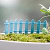 10шт миниатюрный забор ручной работы декоративный милый садовый гном деревянный забор орнамент