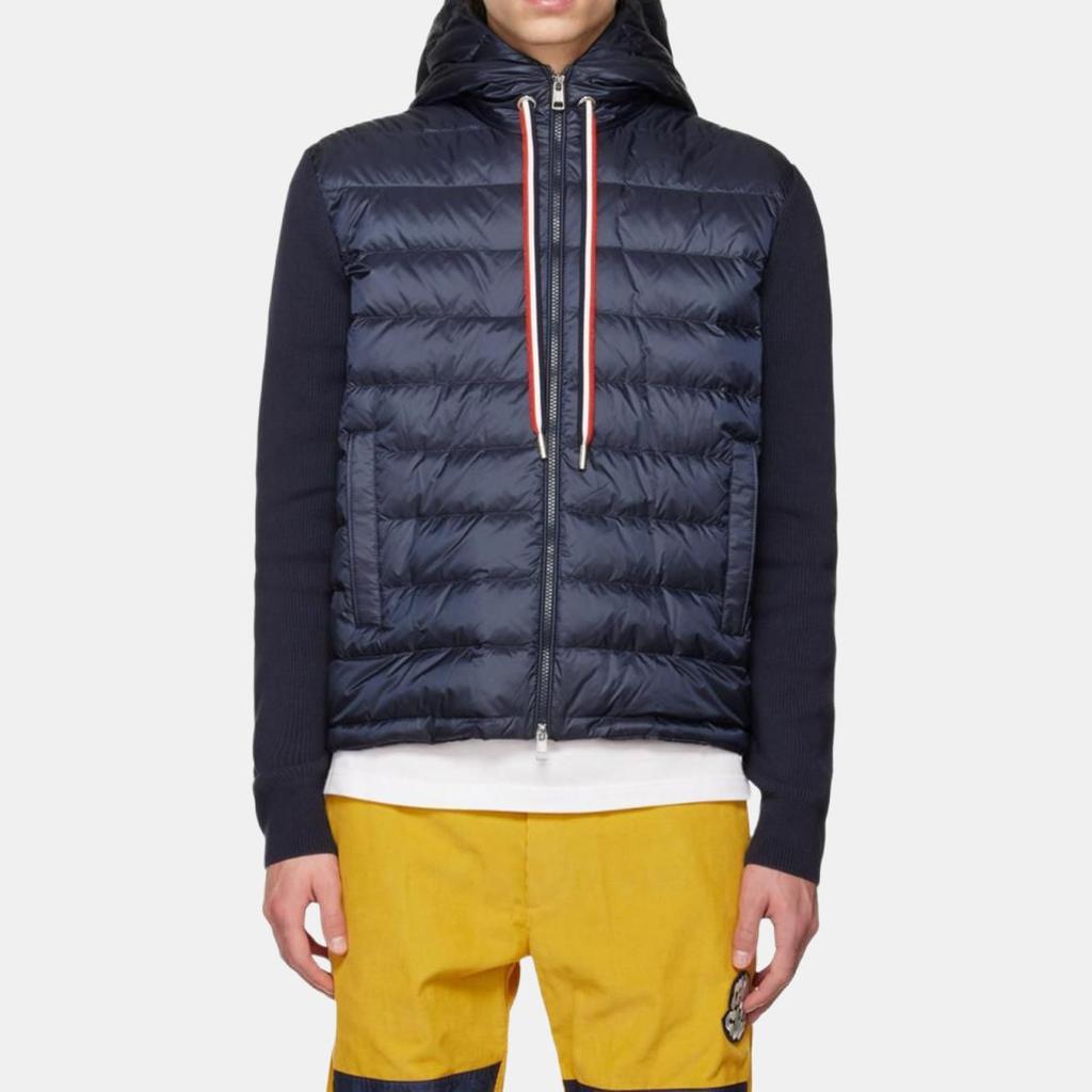 Moncler Down Jacket Winter Unisex Marine Blue I10919B00005M1367780