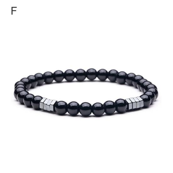 Магнитотерапевтический ножной браслет, анти-отечность, облегчение боли, ювелирные аксессуары, глянцевый черный сильный магнитный браслет