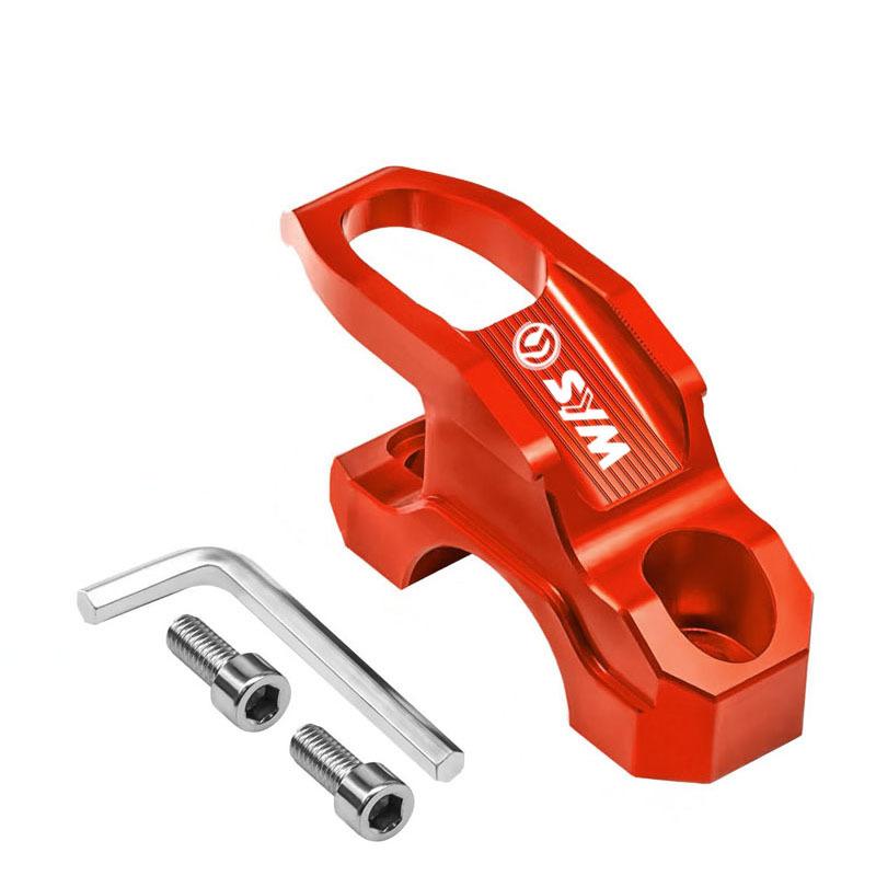 For SYM ADXTG 400 ADX 125 ADX300 Aluminum Brake Master Cylinder Holder Clamp Bracket Bag Hook Helmet Hanger Accessories
