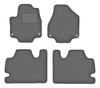 Velour graphite car mats for: Chrysler Pacifica II hybrid (2017-)