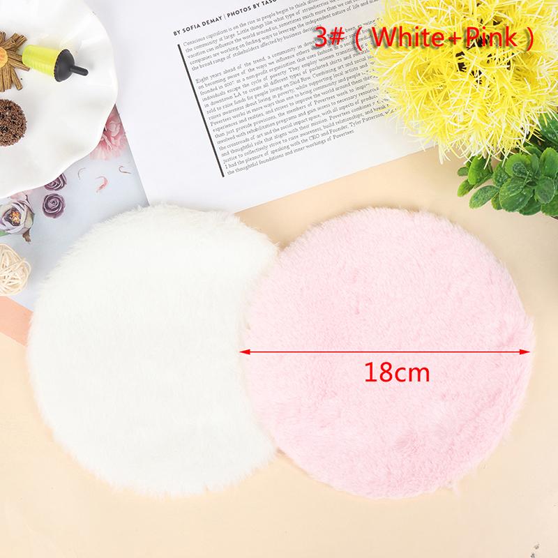 1Pcs/2Pcs Nail Photo Background MIni White/Grey/Pink Practice Cushion Foldable Hand Rest Pad Nail Equipment Soft Fur Nail Mat