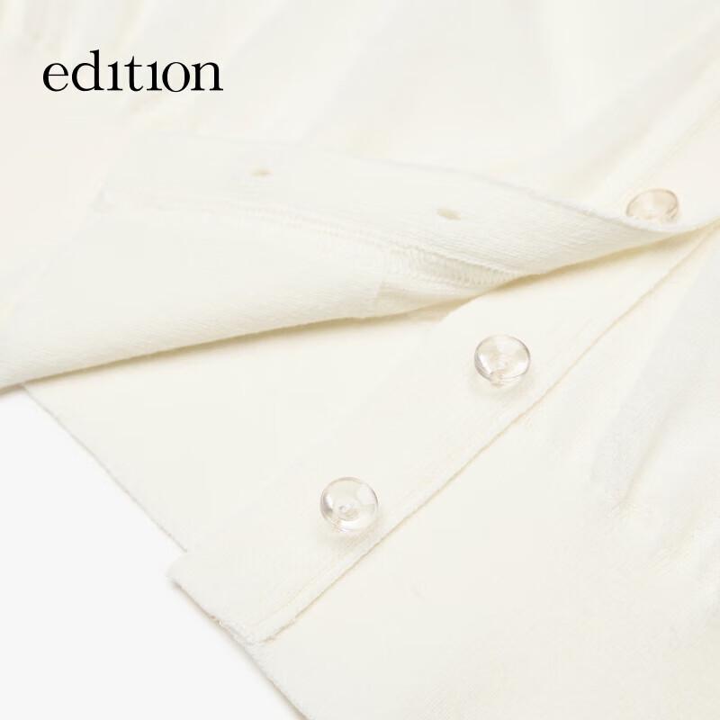 Женский хлопковый вязаный кардиган-жилет