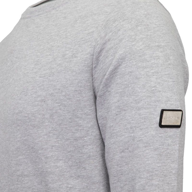 Мягкий свитшот adriatico хлопок круглый вырез Мужской CERRUTI