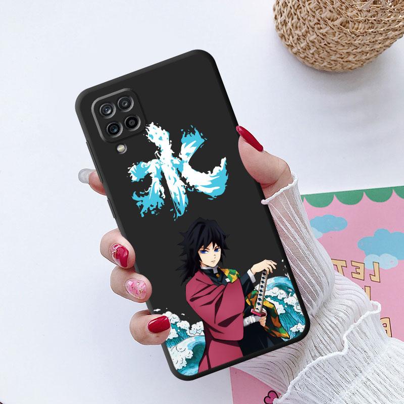 Чехол для телефона Kimetsu No Yaiba Demon Slayer аниме для Samsung Galaxy A03s A04s A03 Core A04 A02 A01 A20e A70 A54 A34 A10s