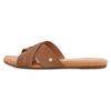 Kenleigh Slide Two-Layer Cowhide Lightweight Comfortable Fashion Slippers Women Slippers Chestnut 1142710-CHE