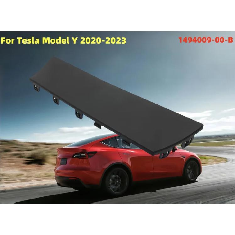 For Tesla Model Y 2020-2023 Car Rear Lower Bumper Hook Cap Trailer Lid Tow Hitch Cap Cover Black 1494009-00-B