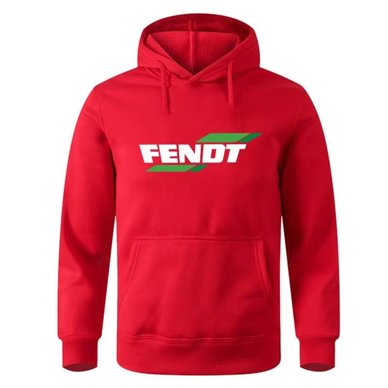 Мужская толстовка Трактор FENDT Высокое качество Теплая флисовая толстовка Повседневная уличная одежда 2026 Осень/Зима Новое издание