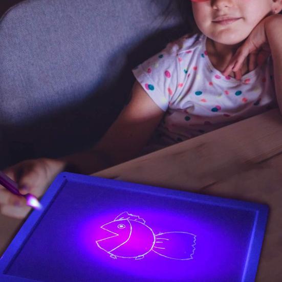 Светящаяся доска для рисования, высокая чувствительность, рисует плавно, игрушки для раннего развития детей, блокнот для записей и рисования для учеников