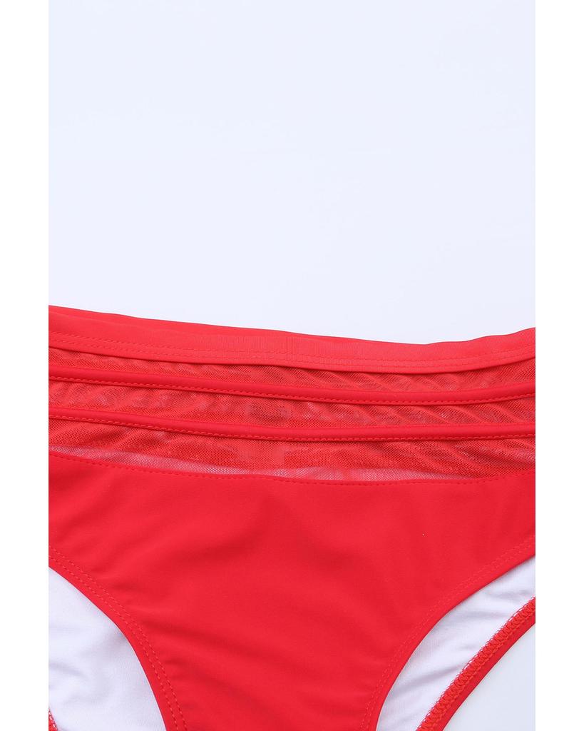 Azura Exchange Criss Cross High Waist Bikini