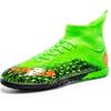 Мужские/женские футбольные бутсы 33-46, высокие носки с короткими ногтями Make Capital, детские футбольные кроссовки для улицы для мальчиков