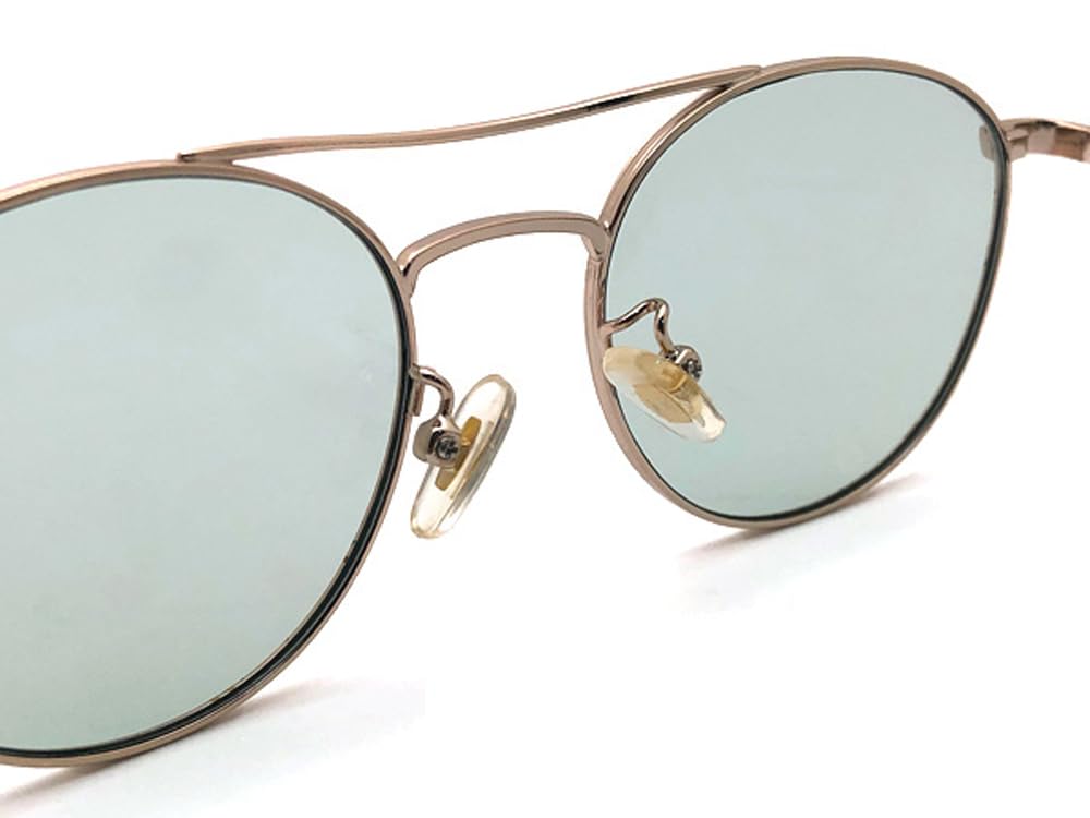 W BRIDGE BOSLLINGTON СОЛНЦЕЗАЩИТНЫЕ ОЧКИ Переносица Bosllington ЗОЛОТОЙ СВЕТЛО-ЗЕЛЕНЫЙ [ЗАВИСИМЫЙ ОТ СКОРОСТИ] (Двойные солнцезащитные очки) ×