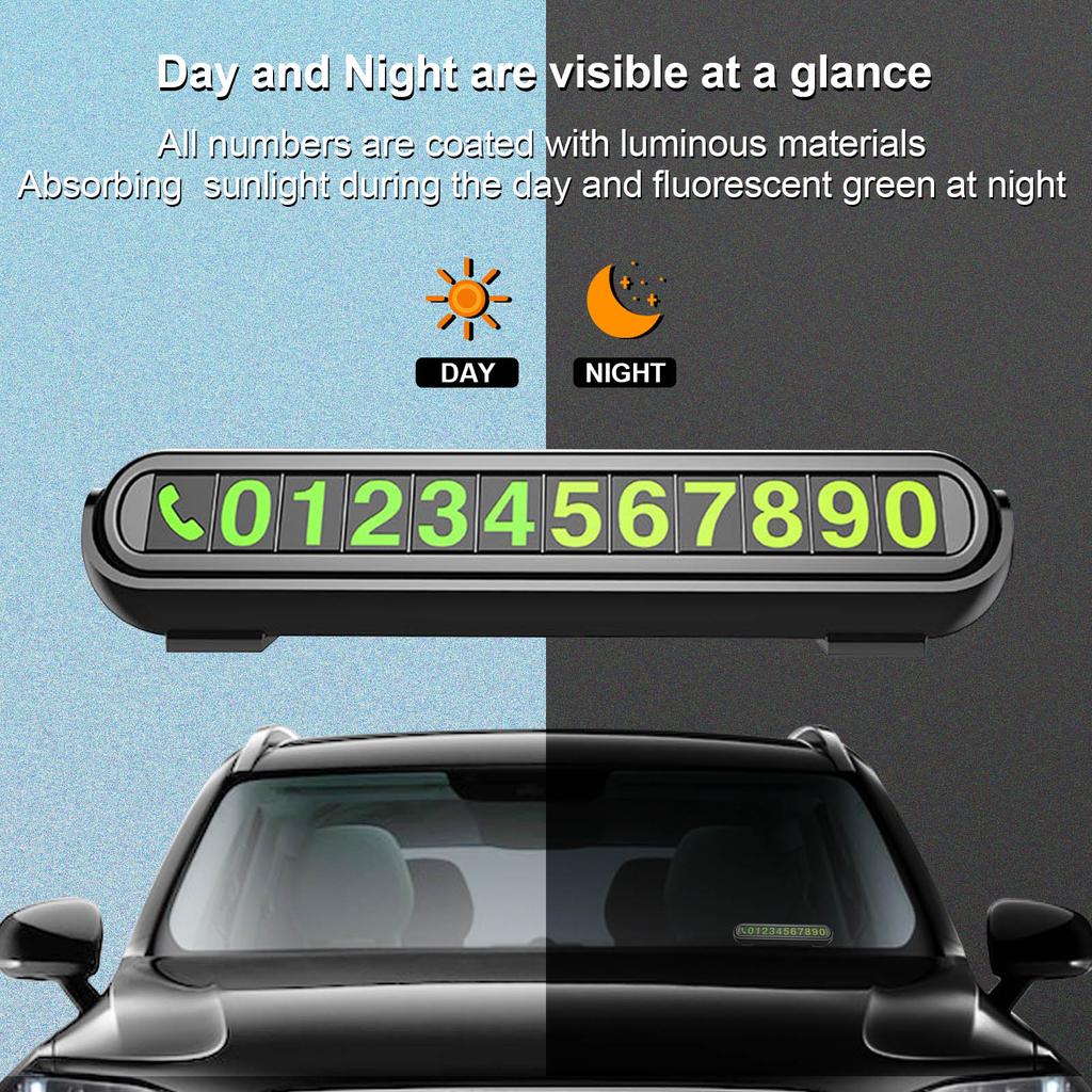 Светящаяся временная парковочная карта для автомобиля, ароматерапия для Volkswagen Polo Passat B5 B6 B7 B8 CC GOLF 4 5 6 Vento Arteon Caddy